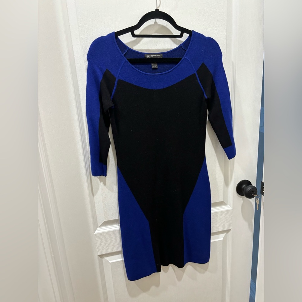 Woman’s fitted knit dress